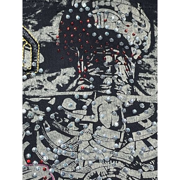 Vintage Y2K Sacred Cult Womens Hoodies Size Small Rhinestones - Picture 8 of 10